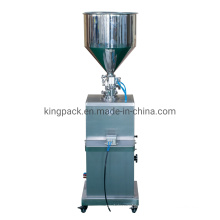 Semi Automatic Pure Pneumatic Liquid Washing Chemical Bottle Filling Machine